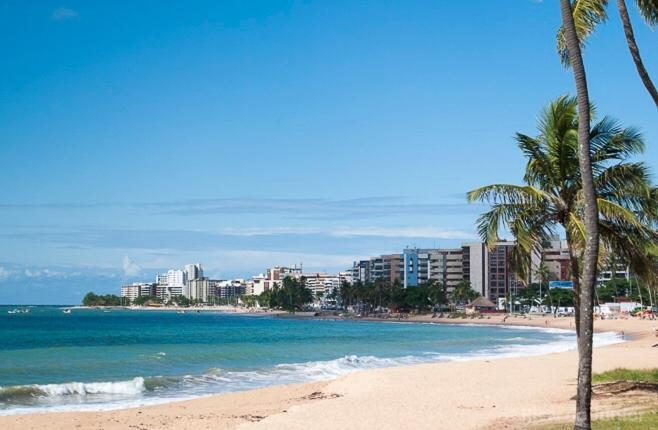 Apartamento A Beira-Mar Maceió Exterior foto